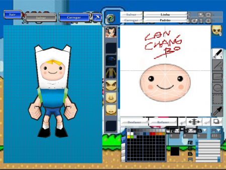 Skin Finn HD Hora de Aventura